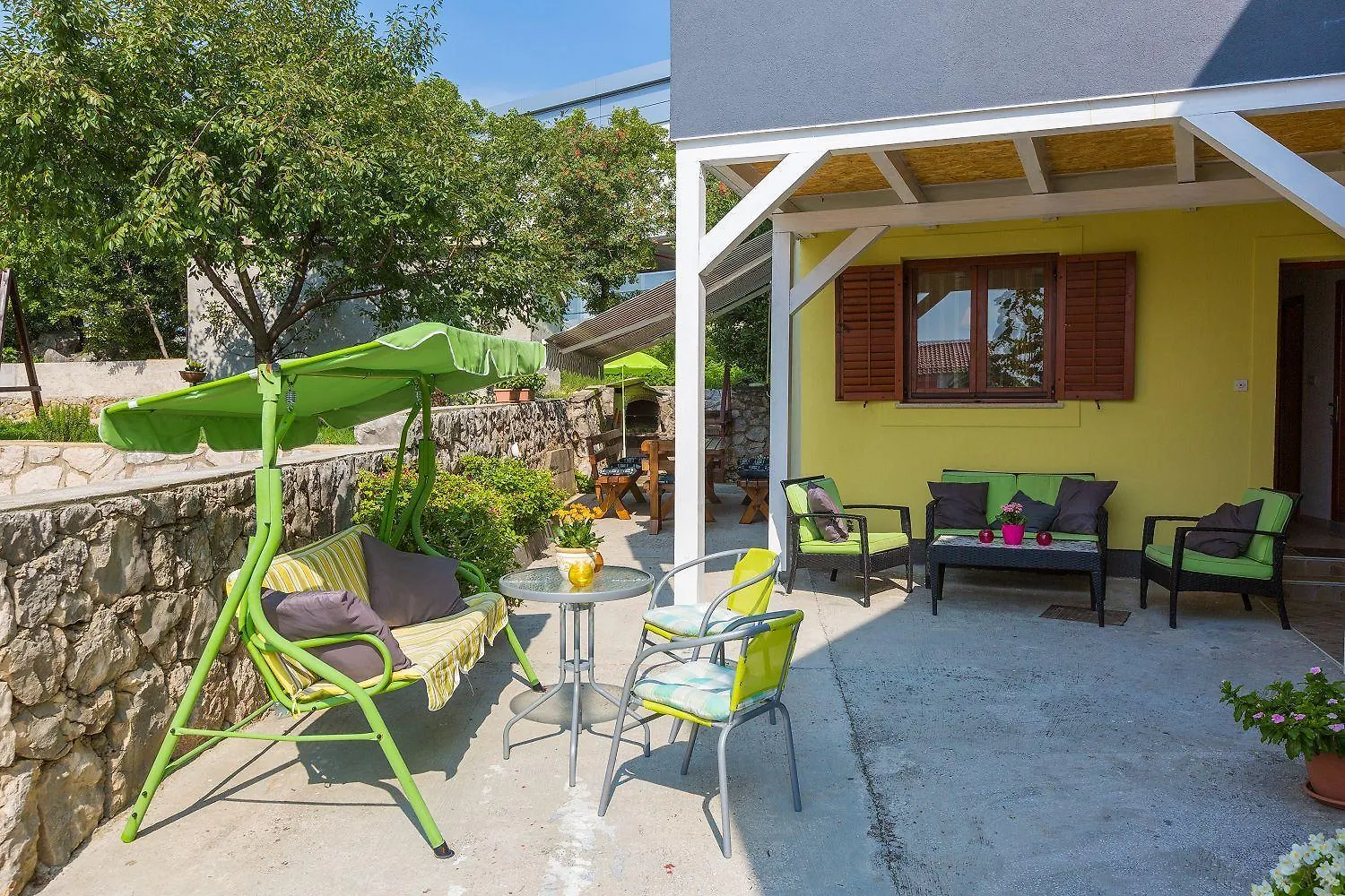 Mediterranes Apartment Mit Drei Terrassen, Grill, Wifi - Nur 500 Meter Zum Strand Crikvenica Croatia