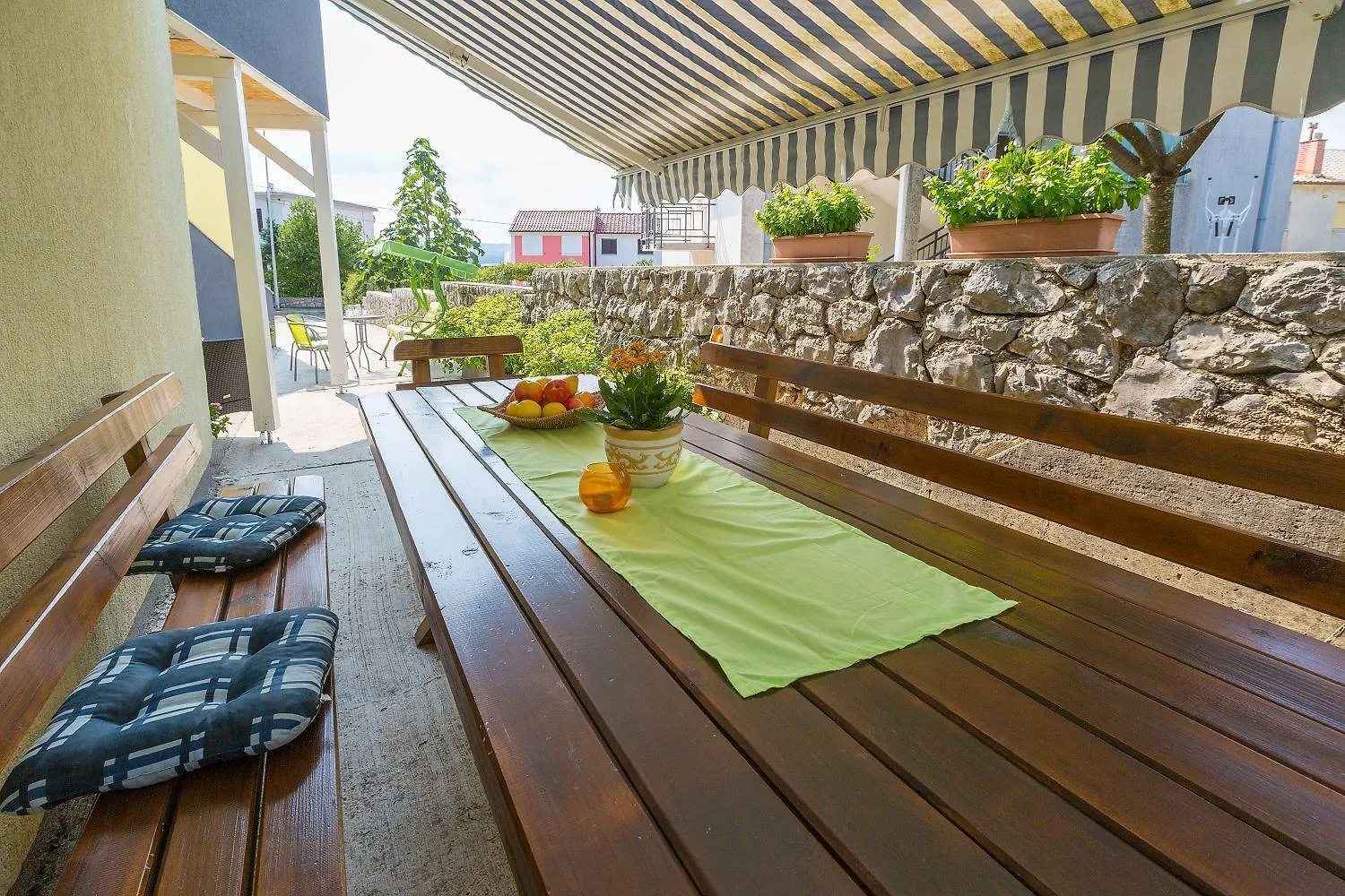 Mediterranes Apartment Mit Drei Terrassen, Grill, Wifi - Nur 500 Meter Zum Strand Crikvenica